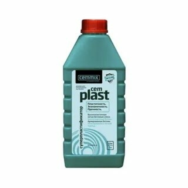 Суперпластификатор для строительных растворов 1л Cemmix CemPlast