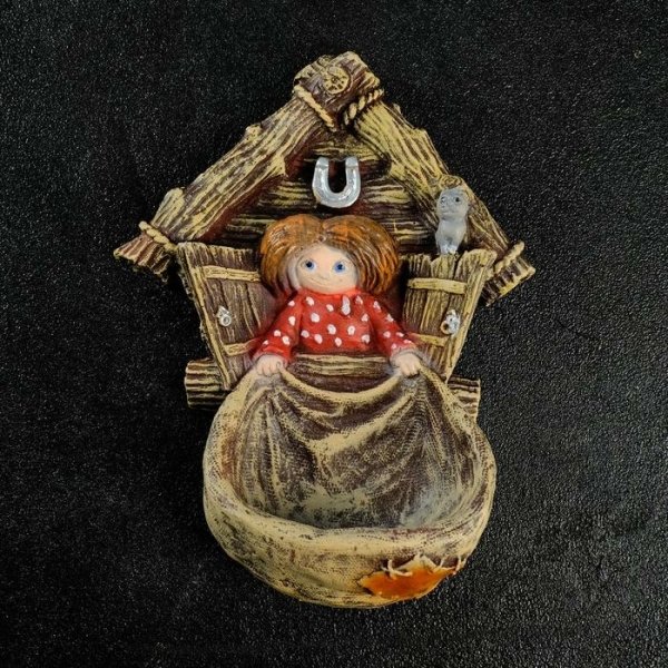Садовая фигура Домовенок Кузя 9*21*27см