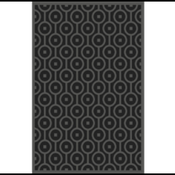Ковер GROTTA 1.6*2.3 дизайн 7745A ANTHRACITE/ANTHRACITE