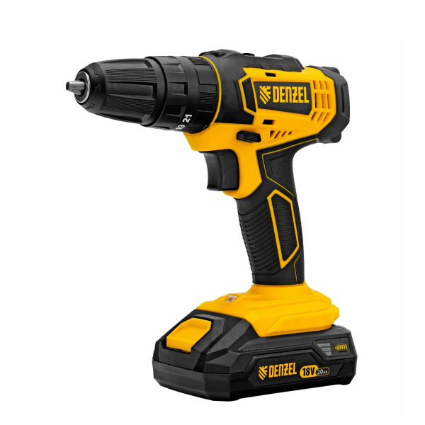 Шуруповерт   акк 18В 30Нм 2А*ч CID-18-0 Denzel