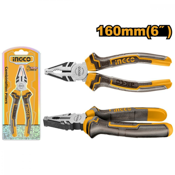 Плоскогубцы 160мм комбинированные INGCO INDUSTRIAL