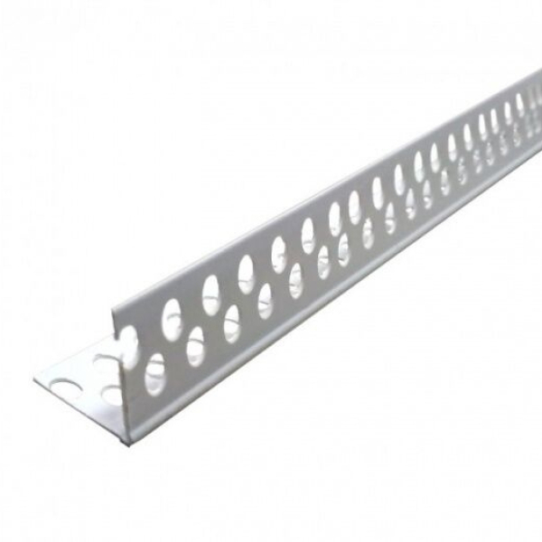 Угол ПВХ перфорированный штукатурный 25*25*2500мм