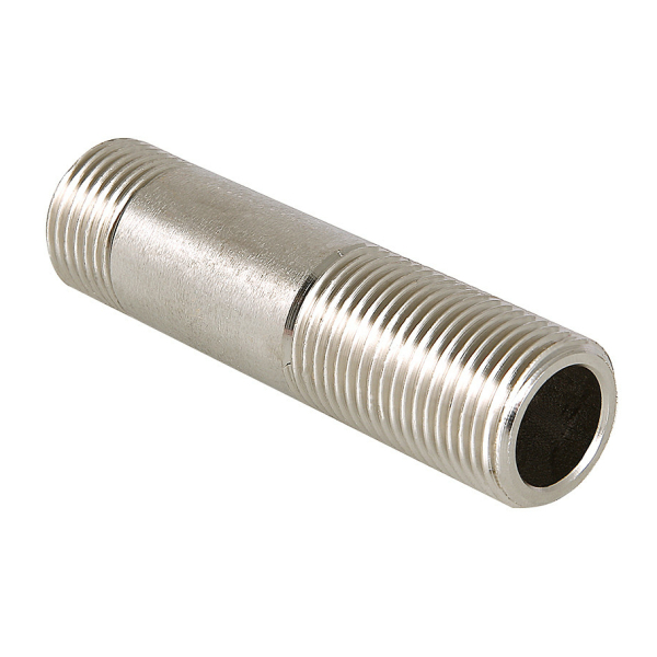 Сгон 100мм никель 1/2" нр-нр