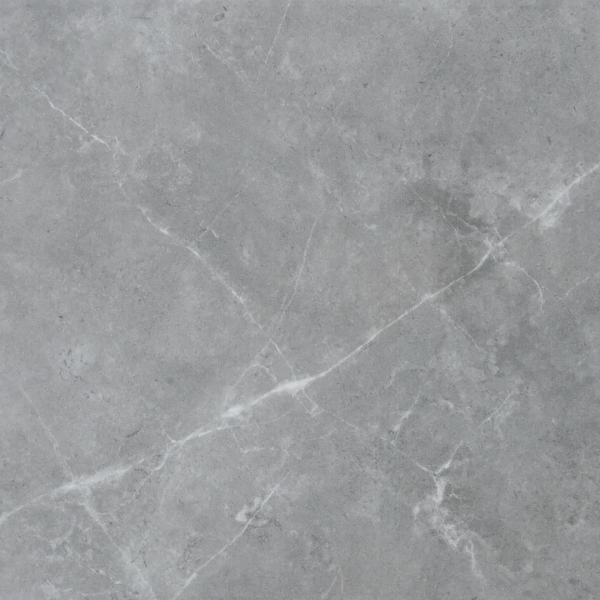 Плитка ПВХ самоклеящаяся Мрамор серый матовый BZ-MSP004 600*300*2 мм 1/10 тэссо