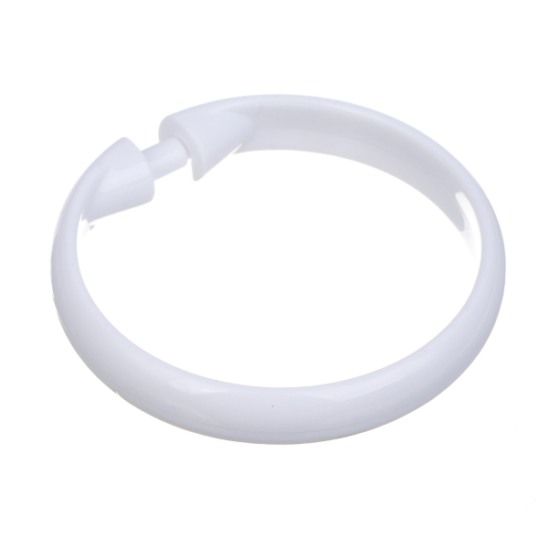 VETTA Кольца для шторок d 4,5 см, 12шт, пластик, белые