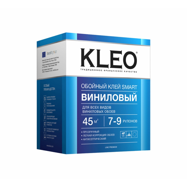 Клей обойный KLEO SMART виниловый 150гр