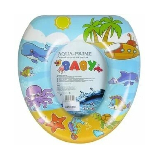 Сиденье для унитаза детское Baby 5021 AQUA-Prime
