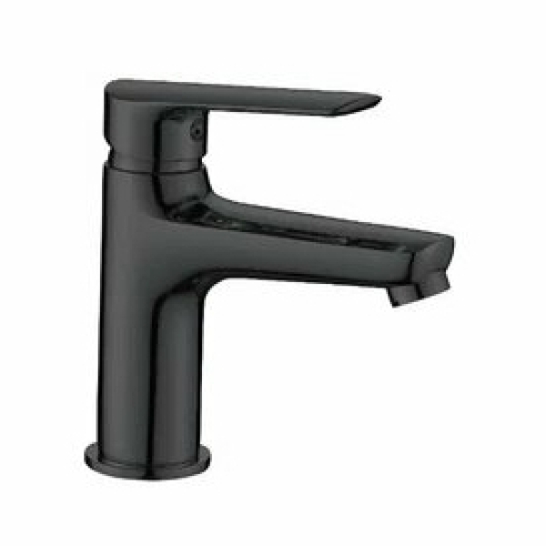 Смеситель для умывальника однорычажный короткий излив PPA черный LG26B Lagos Black ESKO
