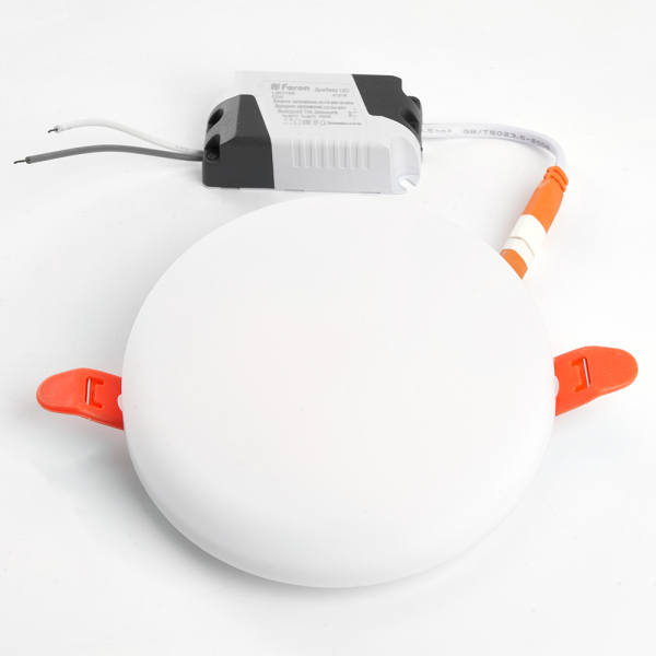 Светильник св/д встр 12Вт 4000К 1120Лм регулируемый диаметр 70-110мм AL509 Feron