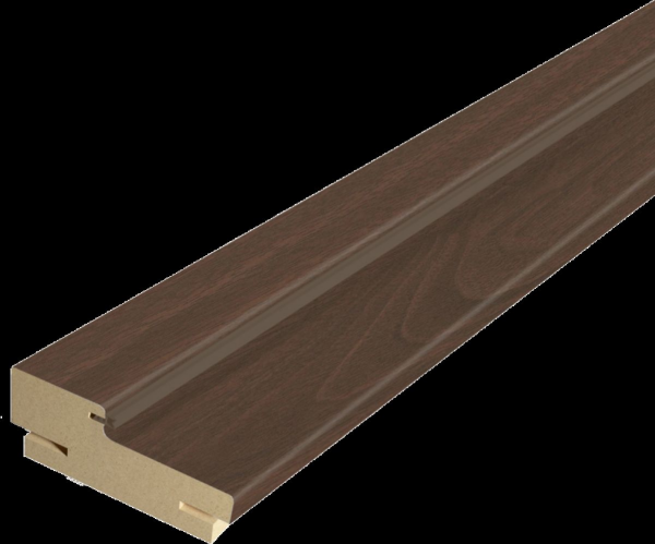 Орех американский шоколад  SOFTWOOD короб телескоп  80х36х2100 VellDoris