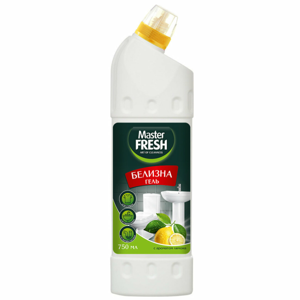 Master FRESH Белизна-гель 750мл с ароматом лимона