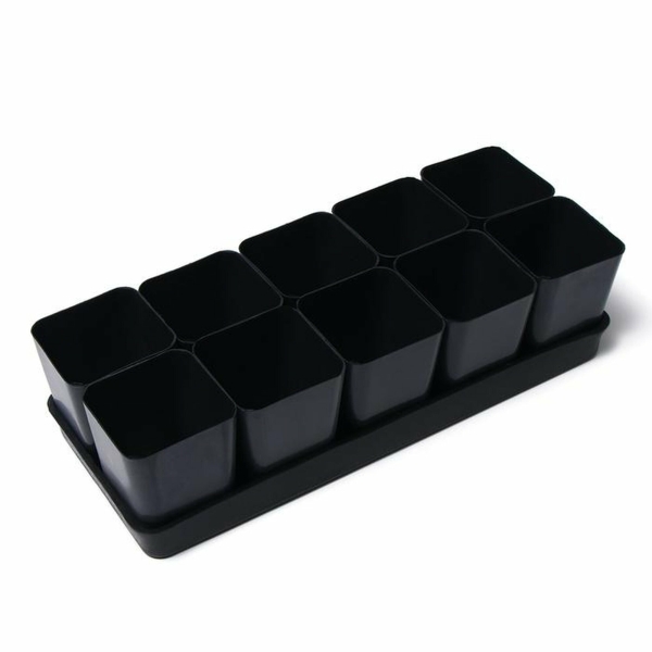 Набор для выращивания рассады №4 поддон 10 стаканов 0,8л Ангарск