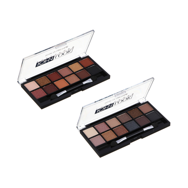 Тени 12-ти цветные тм ЮНИLOOK, 14 г