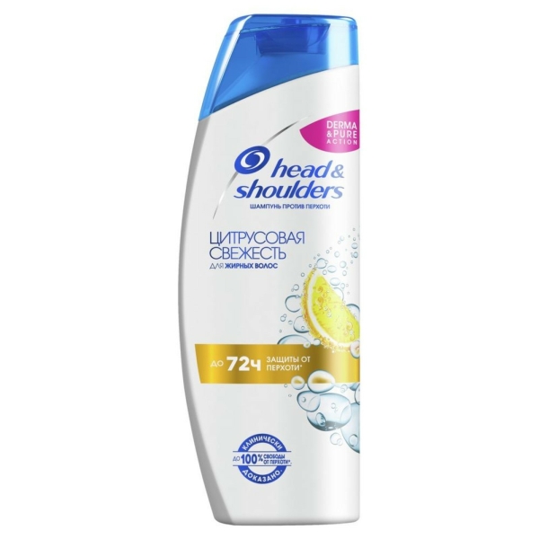 Шампунь для волос Head&Shoulders Цитрусовая свежесть 200мл
