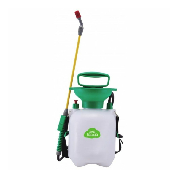Опрыскиватель 3л ручной помповый, с шир.горловиной Дед Банзай