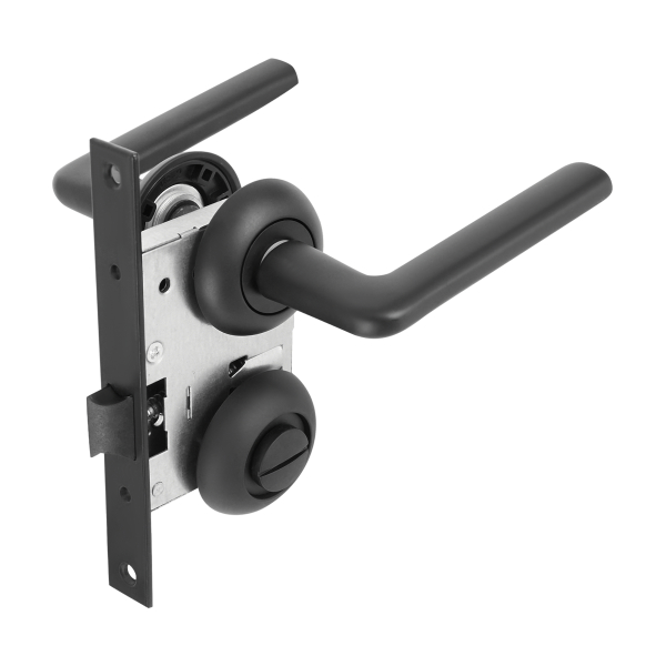 Комплект для двери Edson WC 21-Z01 с запиранием черный