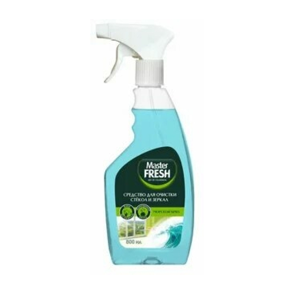 Средство для мытья окон и зеркал Master Fresh Морской бриз 500мл