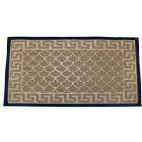Коврик придверный BAIZHENG 60*90 (Welcome) бежевый