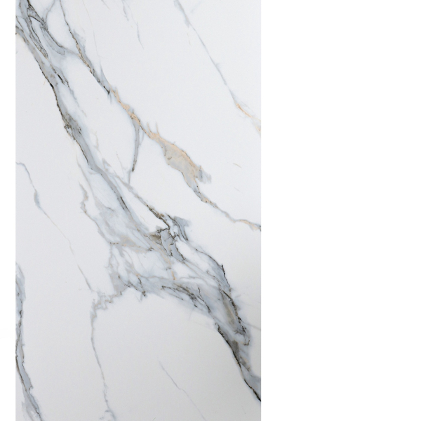 Панель ПВХ листовая SPC Мрамор Каррара 1200*600*2,5мм 1/5