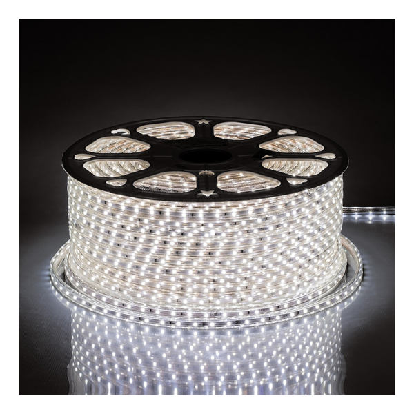 Лента св/д SMD2835 60LED/м 4,4Вт/м 220В IP67 4000К (упак 100м) LS704 FERON