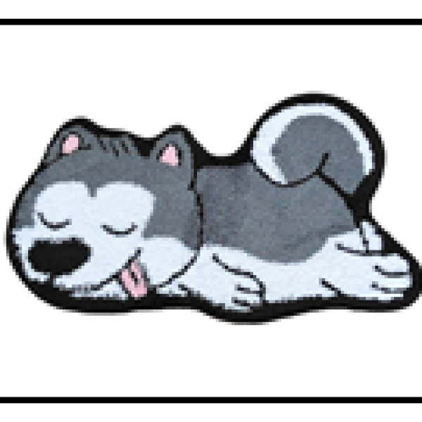 Коврик интерьерный BAIZHENG "Плюш"  60х90см Песик