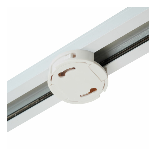 Светильник трековый на шинопровод GX53 белый алюминий 80*80*55 AL134 Feron