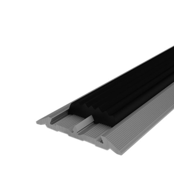 Стык 42мм 1,8м алюминивый с резин. вставкой