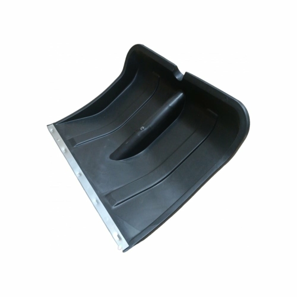 Лопата для уборки снега 500*380мм пластик черный без черенка Вьюга №2