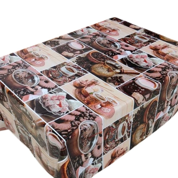 Клеенка ПВХ на тканевой основе 1,37*20 BZ-HQ5631A  Almera Baizheng