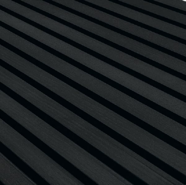 Аккустическая стеновая панель 35х12 мм  Черный дуб  2780х600х21 1/2