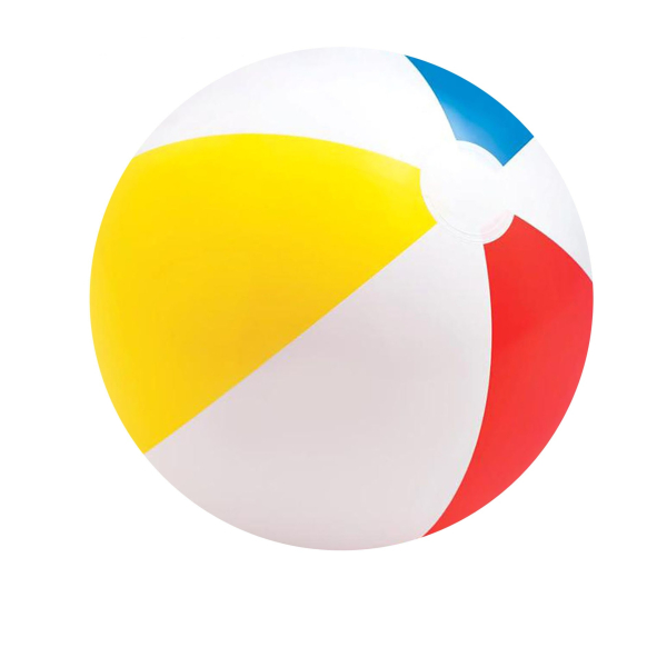 Мяч пляжный надувной 61см Дольки INTEX