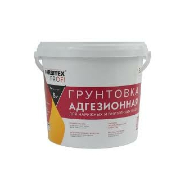 Грунтовка адгезионная для декоративных покрытий 1,3кг Микрогрунт Farbitex Profi