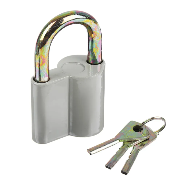 Замок навесной алюм. 50мм арт.750 ЕРМАК