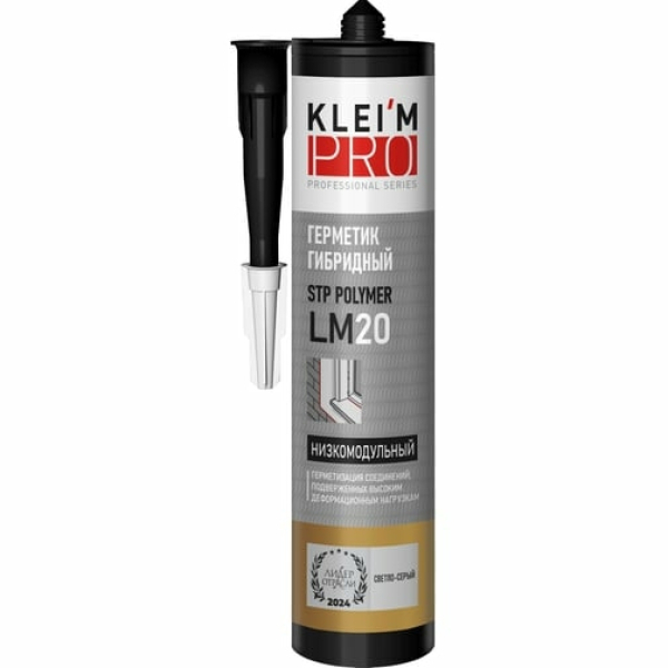 Герметик гибридный низкомодульный KLEIM PRO STP LM20 белый 280 мл