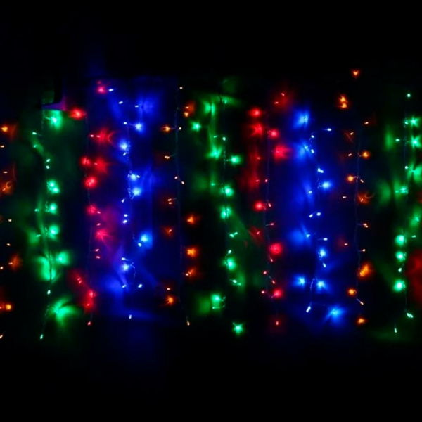 Гирлянда светодиодная  3,5м 36 Led 8 реж мультицвет