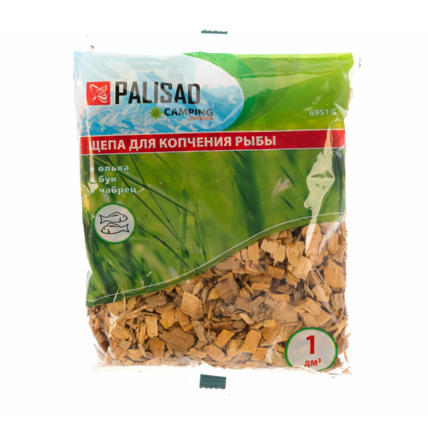 Щепа для копчения ольха/бук/чабрец Palisad