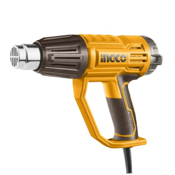 Фен технический 2000Вт 50-600С 7 предметовцифровой дисплей INGCO