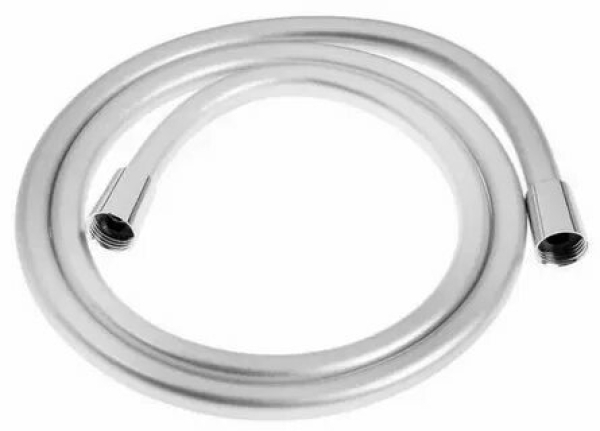 Шланг для душа 150см силиконовый хром DIKALAN