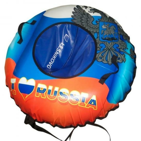 Тюбинг ПВХ d-1005мм Я люблю Россию Лесниково