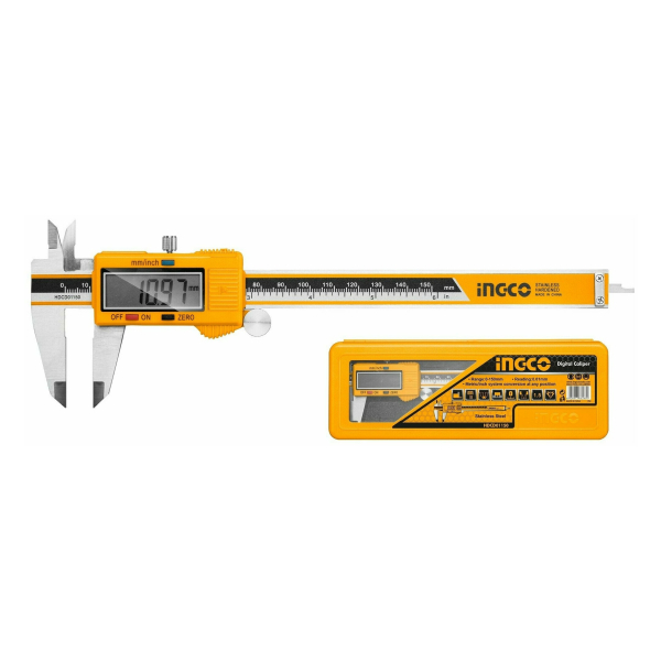 Штангенциркуль электронный 150мм погрешность 0,2 INGCO