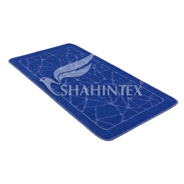 Коврик для ванной 60*100см синий 56 PP 001 SHAHINTEX