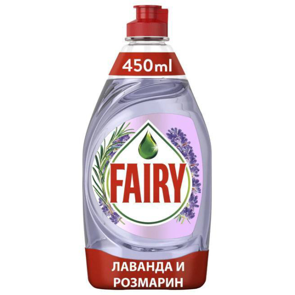 Средство для мытья посуды Pure & Clean Лаванда и Розмарин 450мл FAIRY