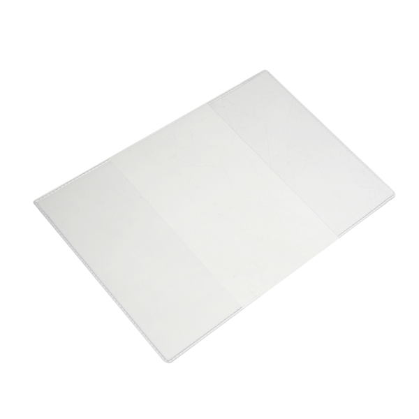 Обложка на паспорт прозрачная, 13,2х9,2см, ПВХ