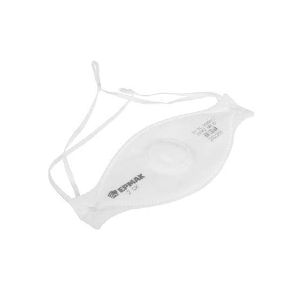 ЕРМАК Респиратор 2CK противоаэрозольный с клапаном FFP2, защита от пыли и аэрозолей до 12 ПДК