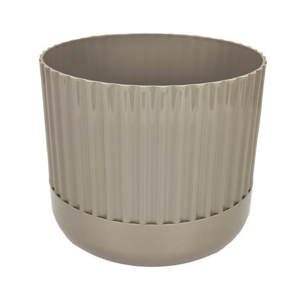 Кашпо 2.5л с прикорневым поливом какао Эффект Ангарск