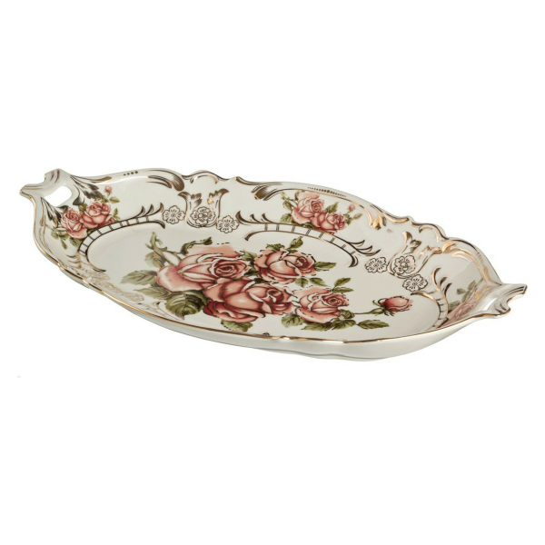 Блюдо в под уп Н15 D280 роза (уп/6шт) 350/71 350/71