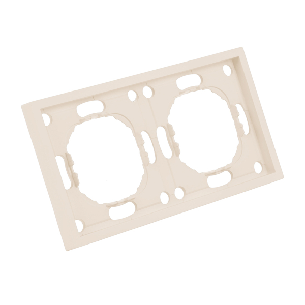 Рамка 2 поста кашемир soft touch ЭМИЛИ PFR00-5002-08 STEKKER