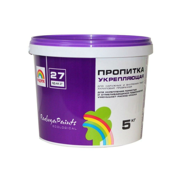 Пропитка укрепляющая 5кг Радуга-27