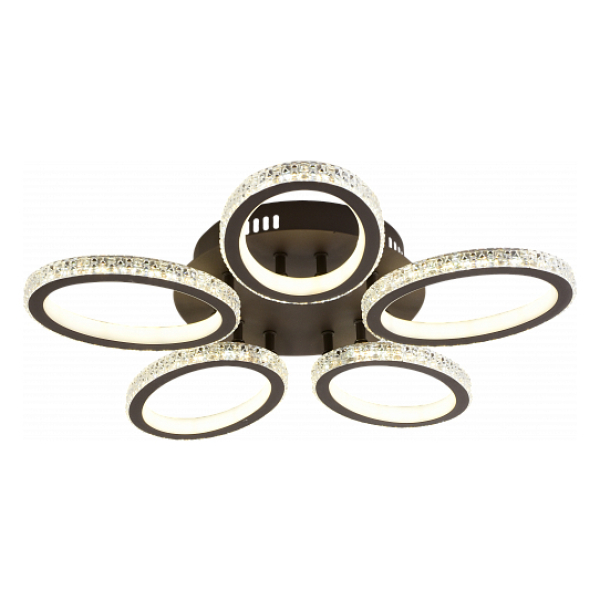 Люстра светодиодная 180Вт 3000-6000К COFFEE DIMMER ПДУ AU61010/5 Атмосфера уюта