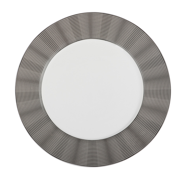 MILLIMI Графит Тарелка подстановочная, опаловое стекло, 26.5см